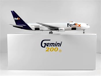FedEx Express ボーイング767F 1/200 スケールモデル GeminiJets for FedEx Express for Boeing B767-300ERF N134FE